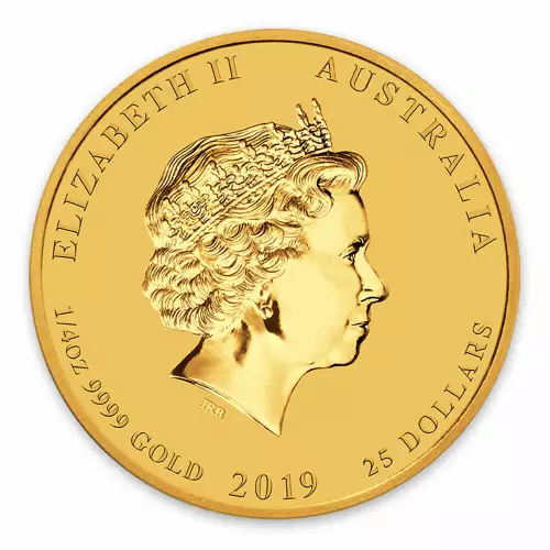 2019 1/4oz  Australian Perth Mint Gold Lunar Year of the Pig (3)