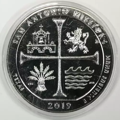 2019 5 oz Silver America the Beautiful San Antonio Missions Historical Park (3)