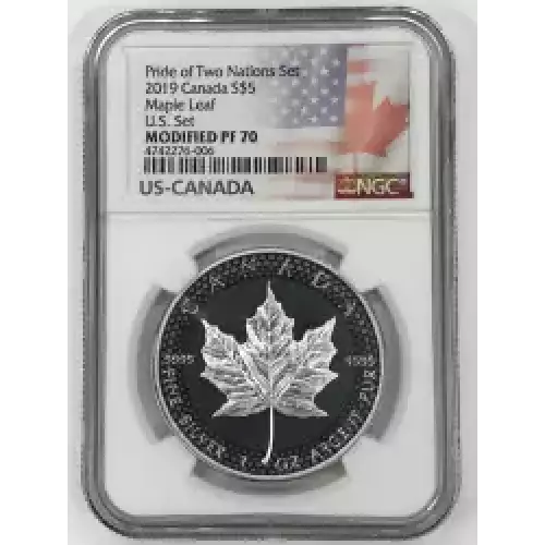 2019 Maple Leaf U.S. Set Pride of Two Nations Set  (3)