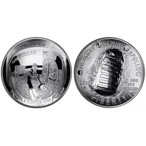 2019-P $1 Apollo 11 50th Anniversary First Strike AMF, DCAM (3)