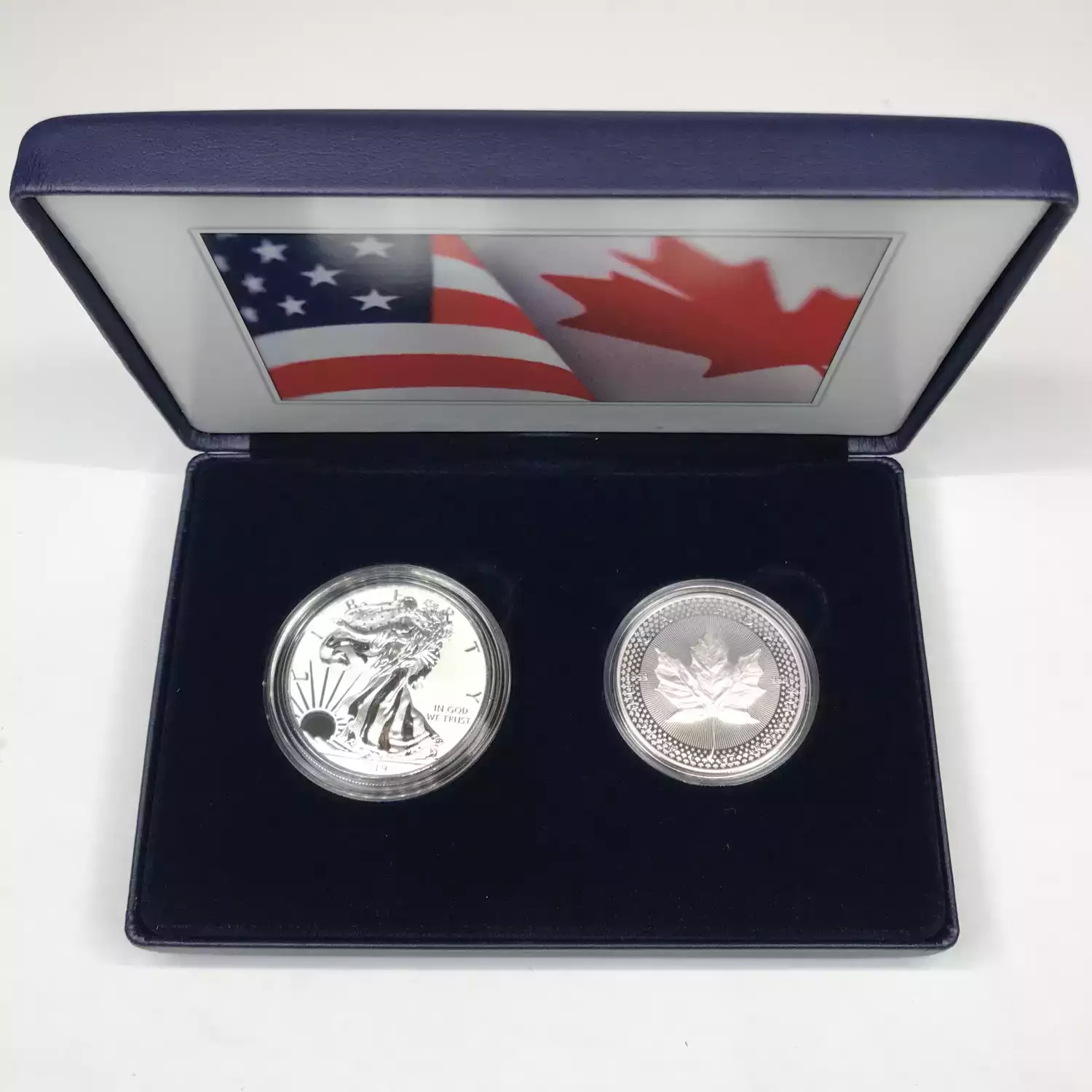 2019 Pride of Two Nations Limited Edition 2-Coin Set w OGP Box & COA - ASE & SML (10)