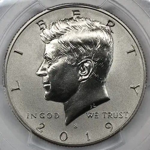 2019-S 50C Kennedy Enhanced Rev PR Set First Day of Issue - Half Dollar Set ER AMF (3)