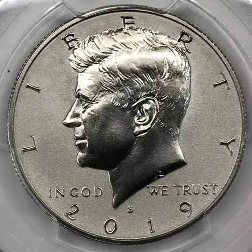 2019-S 50C Kennedy Enhanced Rev PR Set First Day of Issue - Half Dollar Set ER AMF (3)