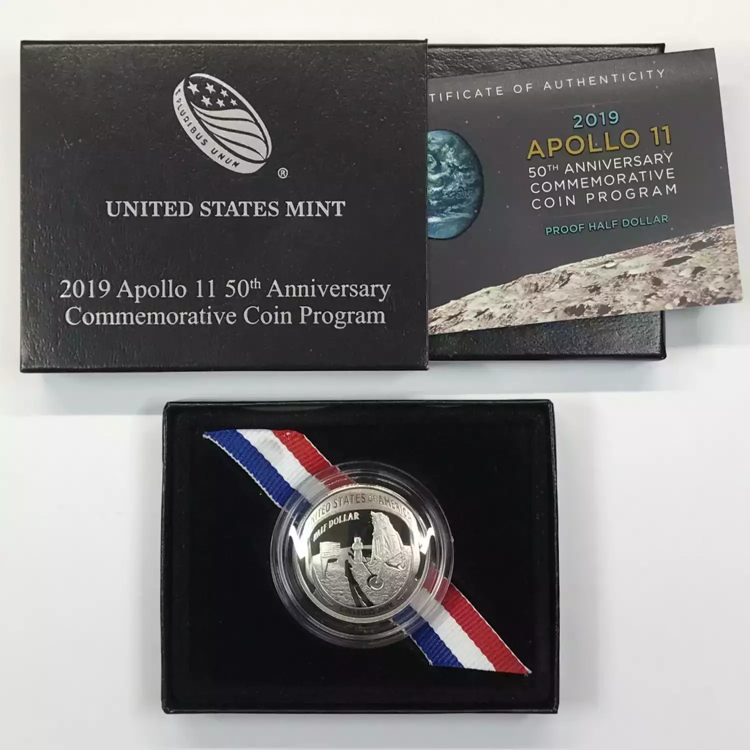 2019-S American Legion 100th Proof Clad Half Dollar w US Mint OGP - Box & COA [DUPLICATE for #547961]