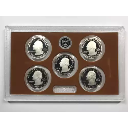 2019-S Clad Quarters Proof Set w US Mint OGP - Box & COA