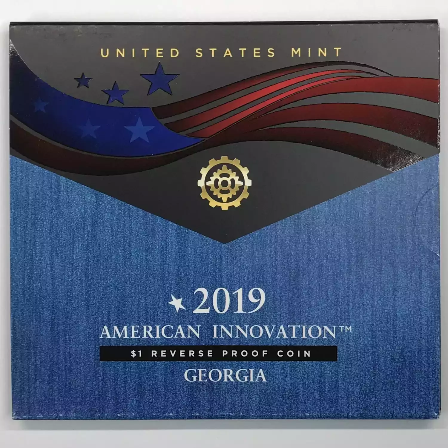 2019-S Georgia American Innovation Dollar Reverse Proof Coin w US Mint OGP (4)