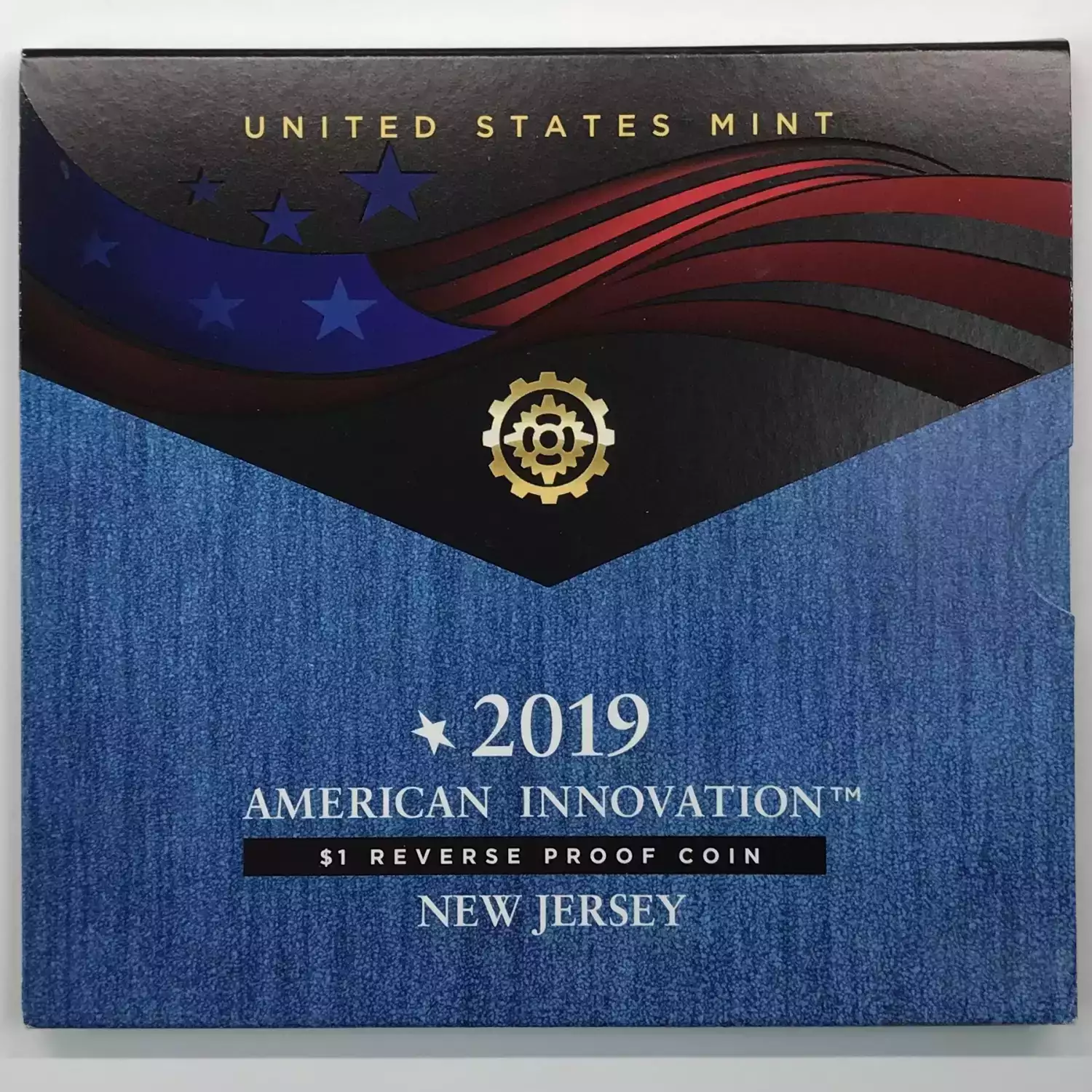 2019-S New Jersey American Innovation Dollar Reverse Proof Coin w US Mint OGP (3)