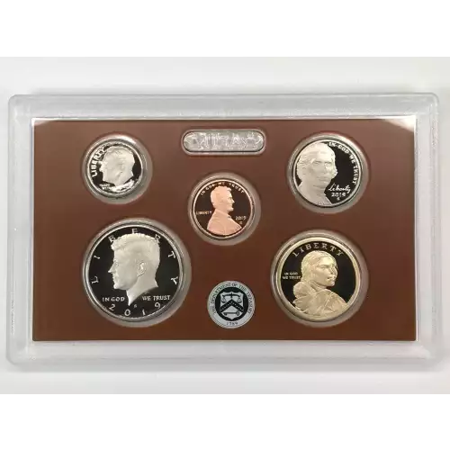 2019 US Mint Proof Set w OGP - Box & COA