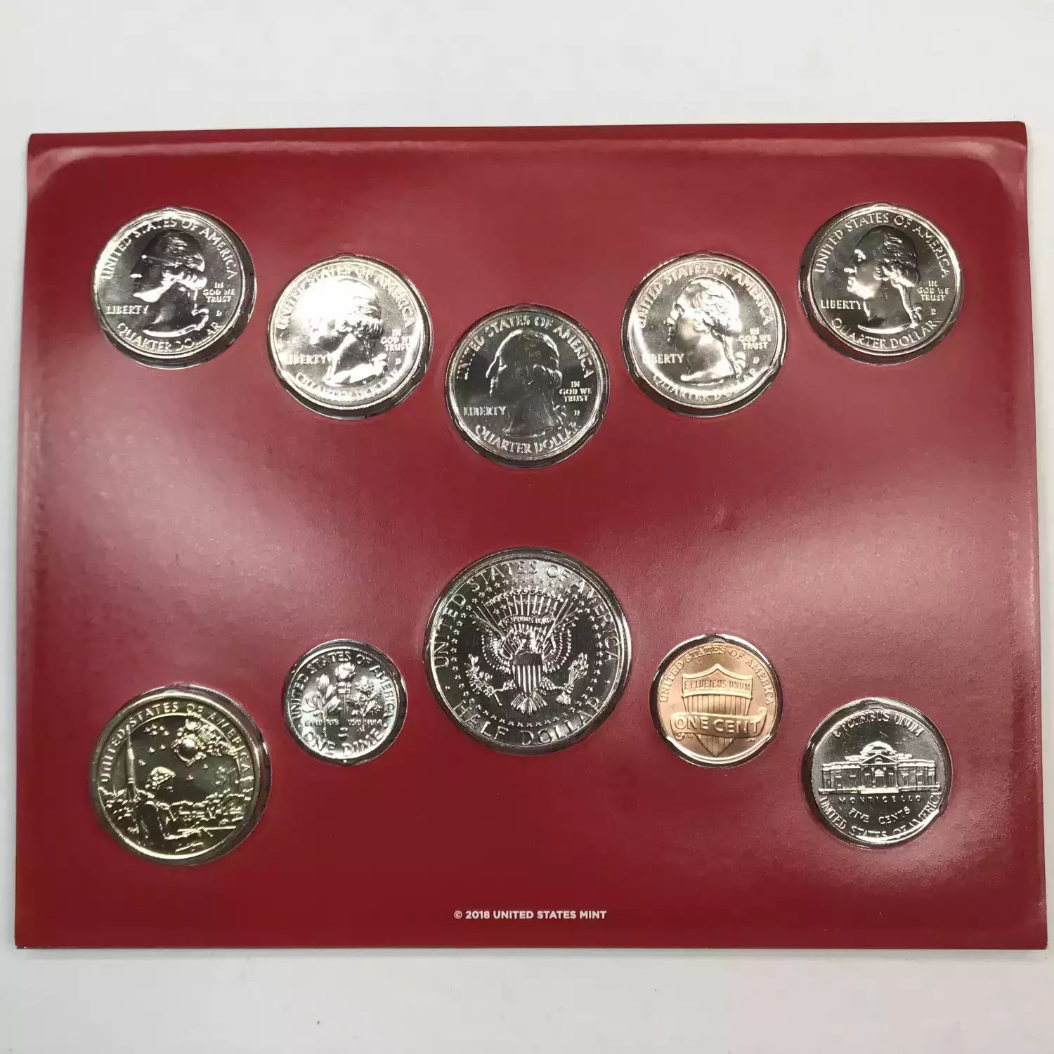 2019 US Mint Uncirculated Coin Set - P & D (5)