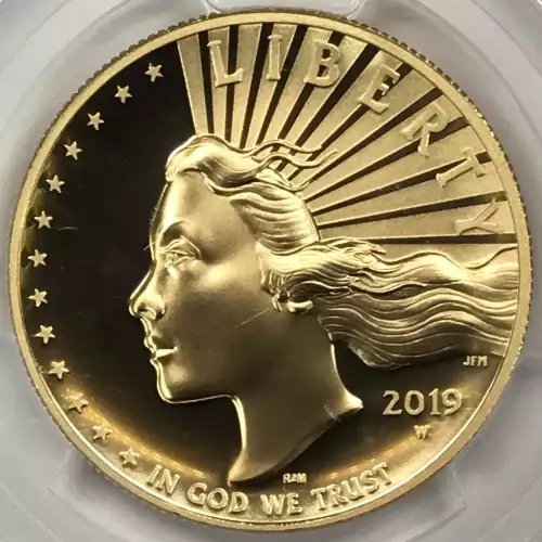 2019-W $100 High Relief Enhanced .9999 Fine First Strike Cleveland Freedom, PL (4)