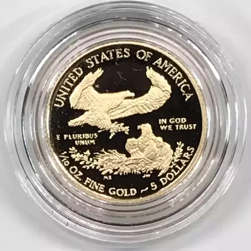2019-W Proof 1/10 oz $5 Gold Eagle w US Mint OGP - Box & COA (4)