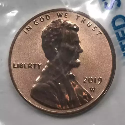 2019-W West Point Reverse Proof Lincoln Shield Cent / Penny w US MINT OGP