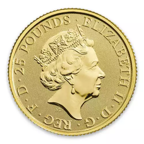 2020 1/4oz Gold Britain Queen's Beasts: The Horse of Hanover (3)