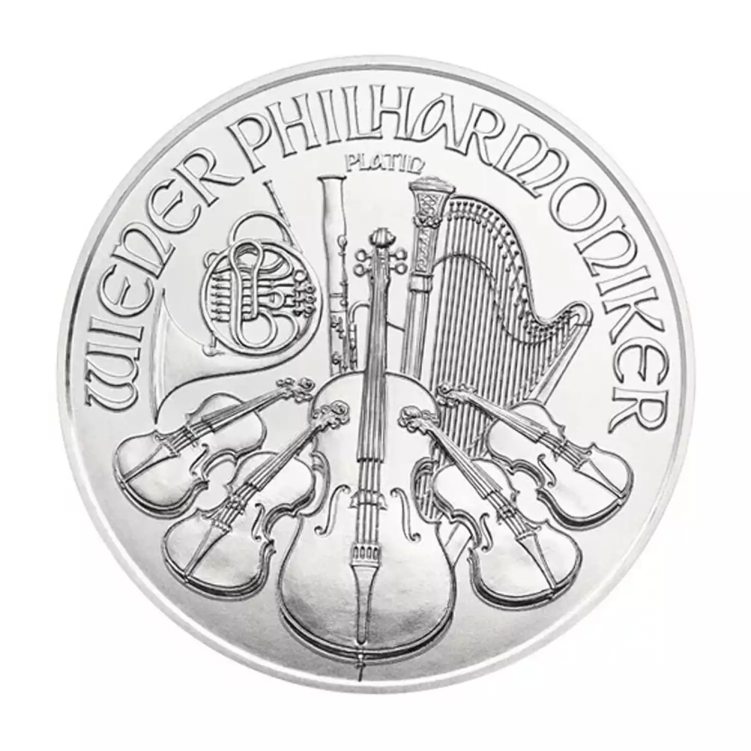 2020 1oz Austrian Platinum Philharmonic