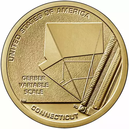 2020 Connecticut American Innovation Dollar US Mint P & D Roll Set (2)