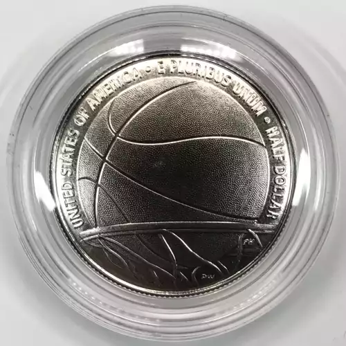 2020-D Basketball Hall of Fame Uncirculated Clad Half Dollar US Mint OGP Box COA (2)