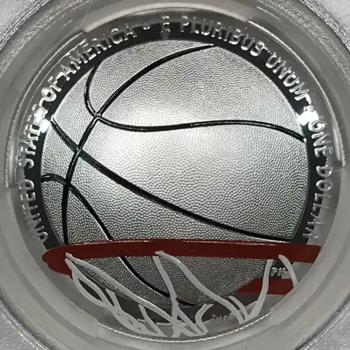 2020-P $1 Basketball Hall of Fame 1st Official Colorized U.S. Coins FDI Justin Kunz Justin Kunz, DCAM (5)