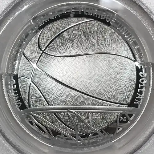 2020-P $1 Basketball Hall of Fame First Strike, DCAM (5)