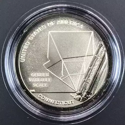 2020-S Connecticut American Innovation Dollar Reverse Proof Coin w US Mint OGP (5)