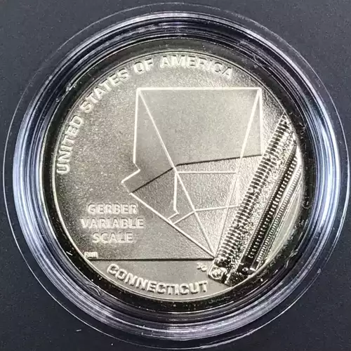 2020-S Connecticut American Innovation Dollar Reverse Proof Coin w US Mint OGP