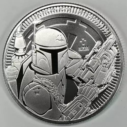 2020 Star Wars Boba Fett 1 oz Silver Coin