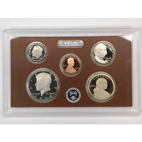 2020 US Mint Proof Set w OGP - Box & COA - 10 Coin Set (6)
