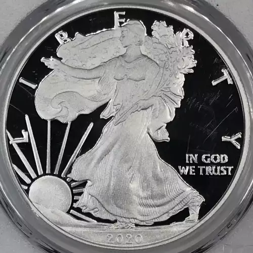 2020-W $1 Silver Eagle First Day of Issue Denver John Dannreuther Denver, DCAM (3)