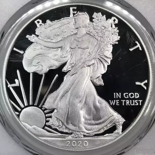 2020-W $1 Silver Eagle First Day of Issue Philadelphia John Dannreuther Philadelphia, DCAM