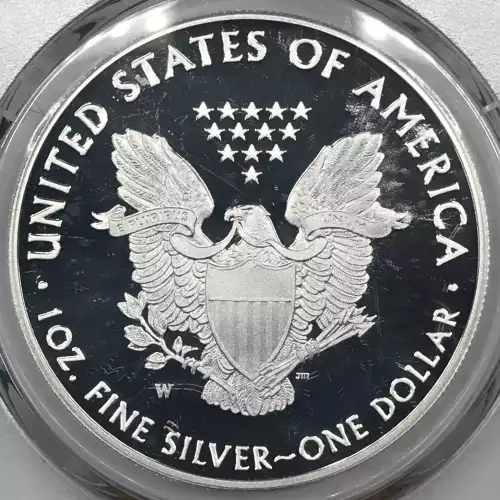 2020-W $1 Silver Eagle - v75 Privy First Strike, DCAM (2)