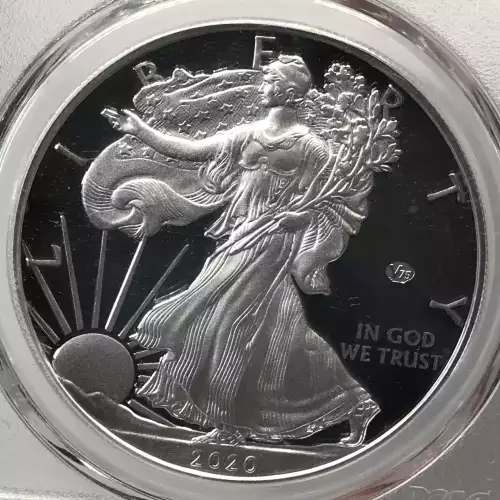 2020-W $1 Silver Eagle - v75 Privy First Strike, DCAM (4)