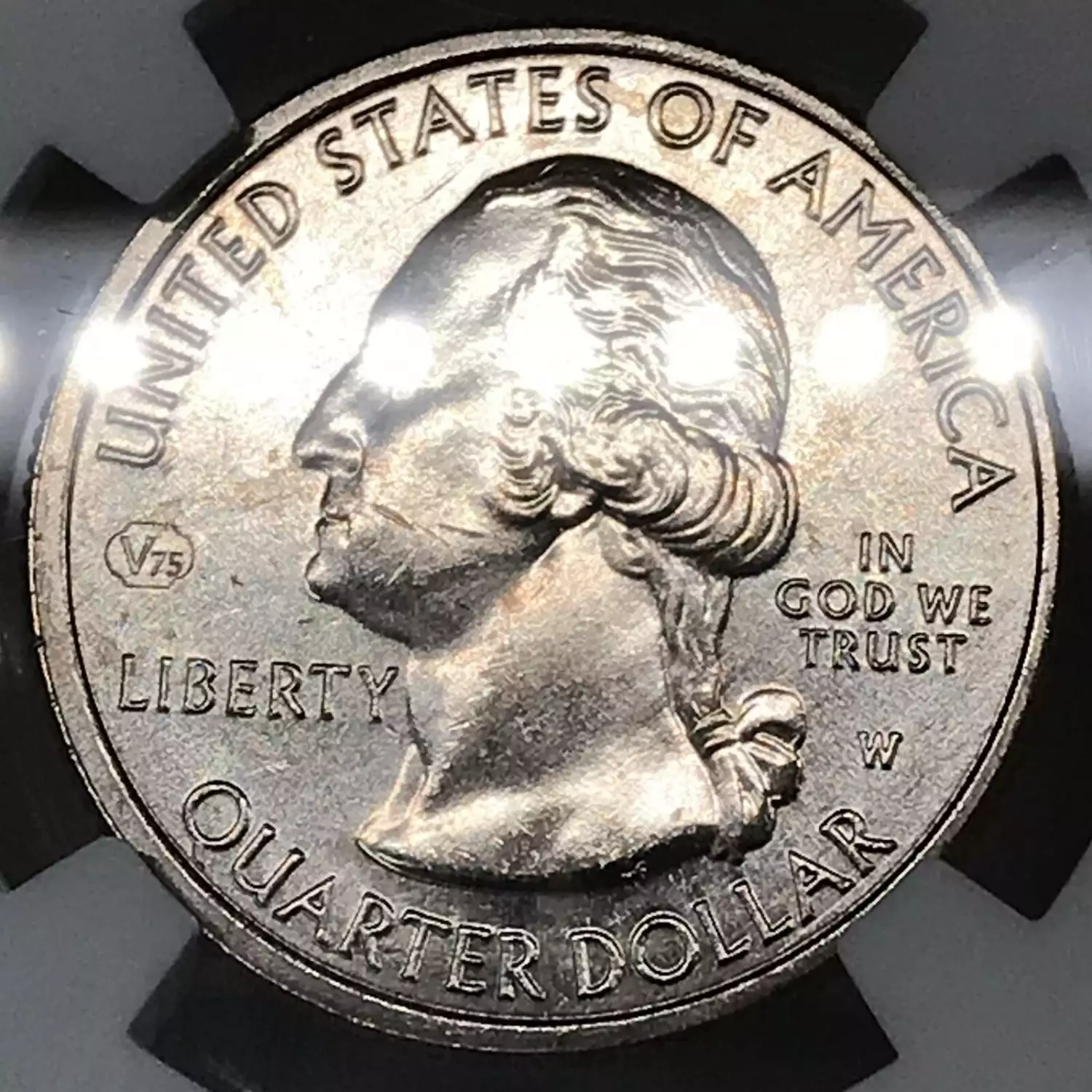 2020W ATB Quarter NGC MS64 Salt Bay National Park Old Pueblo Coin