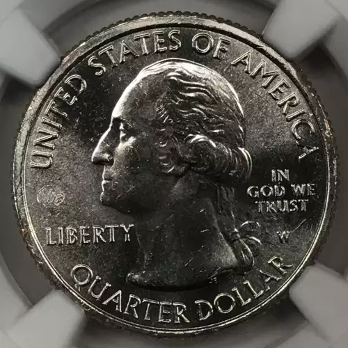 2020W ATB Quarter NGC MS65 Weir Farm Historic Site V75 WWII PRIVY