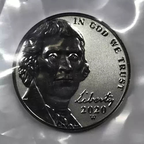 2020-W West Point Reverse Proof Jefferson Nickel w US MINT OGP