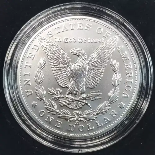 2021 CC Privy Mark Morgan Dollar w US Mint OGP - Box & COA - Carson City