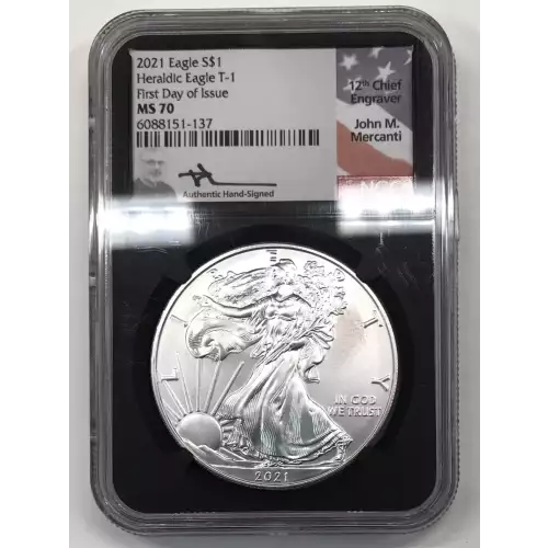 2021 Heraldic Eagle T-1 First Day of Issue (2)
