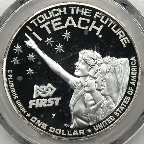 2021-P $1 Christa McAuliffe First Strike, DCAM (3)