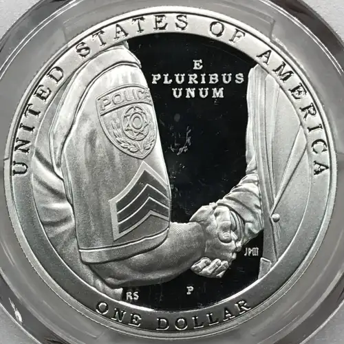 2021-P $1 Nat'l Law Enforcement Mem. First Strike, DCAM (2)