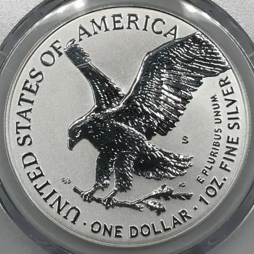 2021-S $1 Silver Eagle Rev PR - Type 2 Designer Edition - First Strike (3)