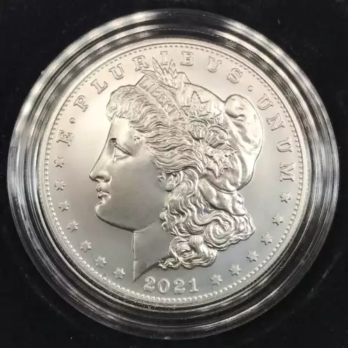 2021-S Morgan Dollar w US Mint OGP - Box & COA