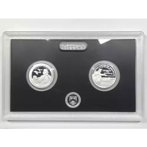 2021-S US Mint Silver Proof Set w OGP - Box & COA