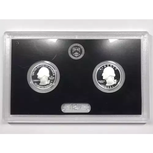 2021-S US Mint Silver Proof Set w OGP - Box & COA