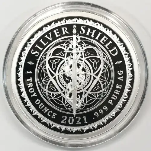 2021 The Craziest Ones Silver Shield 1 oz Proof Silver Coin (3)