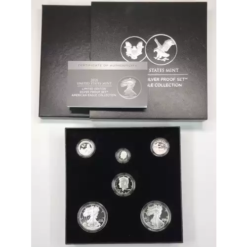 2021 US Mint Limited Edition Silver Proof Set w OGP - Box & COA
