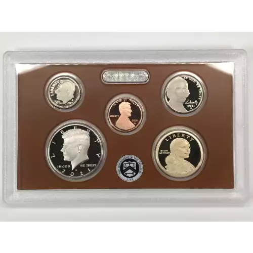 2021 US Mint Proof Set w OGP - Box & COA