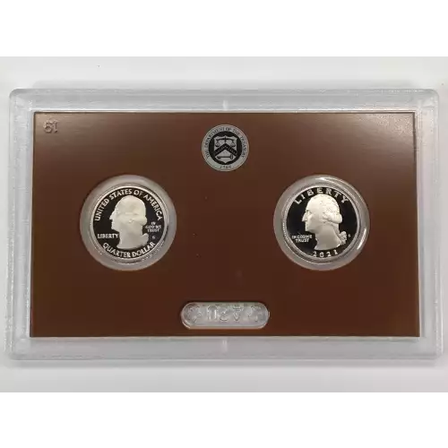 2021 US Mint Proof Set w OGP - Box & COA