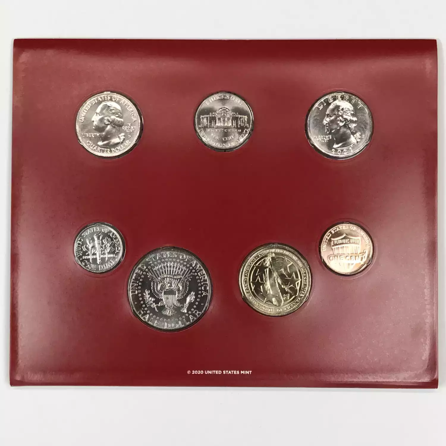 2021 US Mint Uncirculated Coin Set - P & D (3)