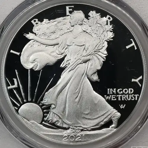 2021-W $1 Silver Eagle - Type 2 First Strike, DCAM (3)