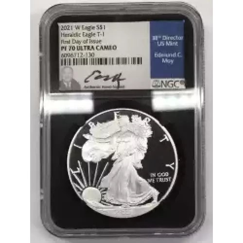 2021 W Heraldic Eagle T-1 First Day of Issue ULTRA CAMEO (4)