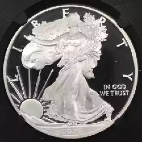 2021 W Heraldic Eagle T-1 First Day of Issue ULTRA CAMEO (3)