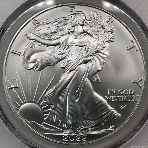 2022 $1 Silver Eagle First Day of Issue Cleveland Blue Eagle (3)